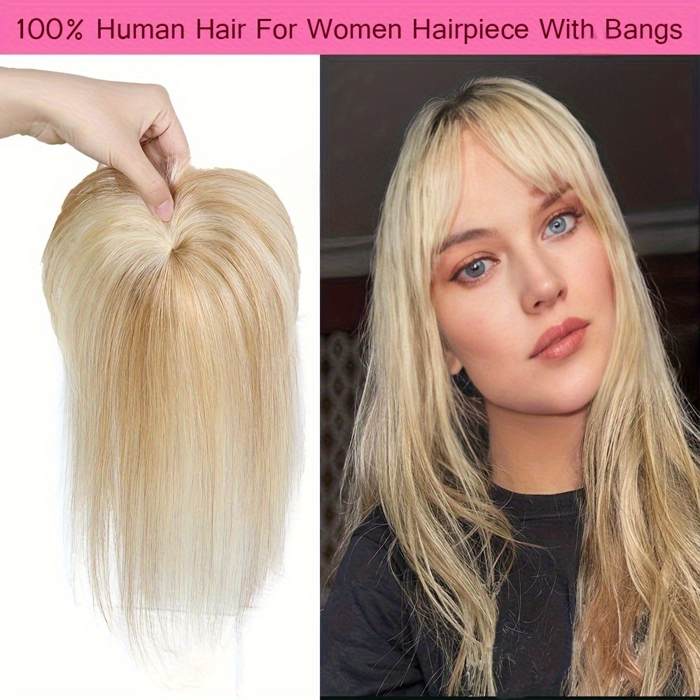 Hair Clips - 360 ° 여성용 앞머리 있는 3D