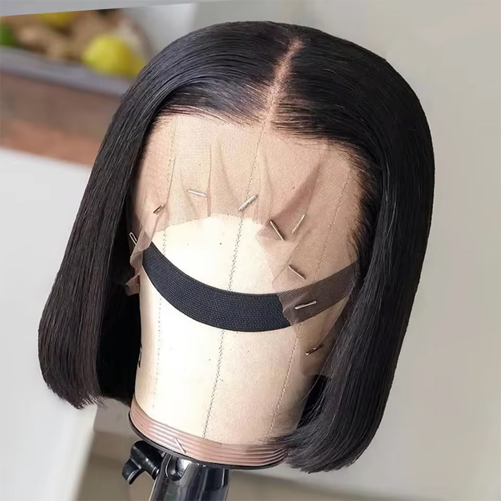 베트남산 본 스트레이트 브레이디드 버진 프론탈 가발,  - Glueless Wear And Go Human Hair Wig 리뷰 및 가격
