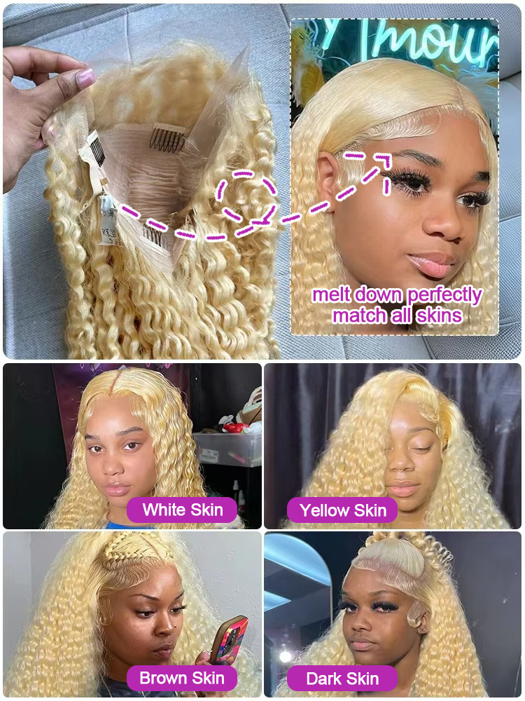 30-40인치 딥 웨이브 13x6 HD 레이스 프론탈  - Water Wave Bulk Human Hair For Braiding 리뷰 및 가격