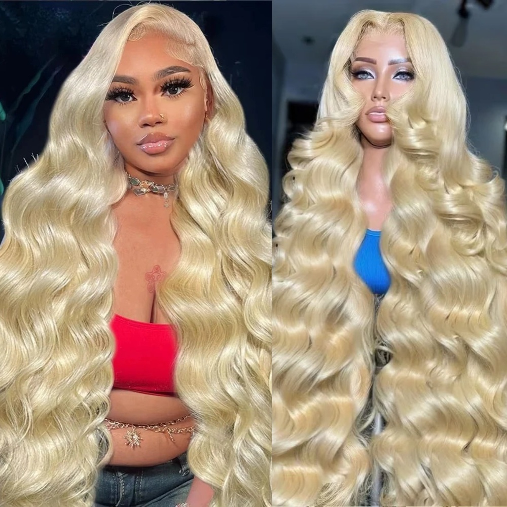 26 30인치 613 블론드 가발 바디 웨이브 HD 레 - 613 Blonde Body Wave Lace Front Wig 리뷰 및 가격