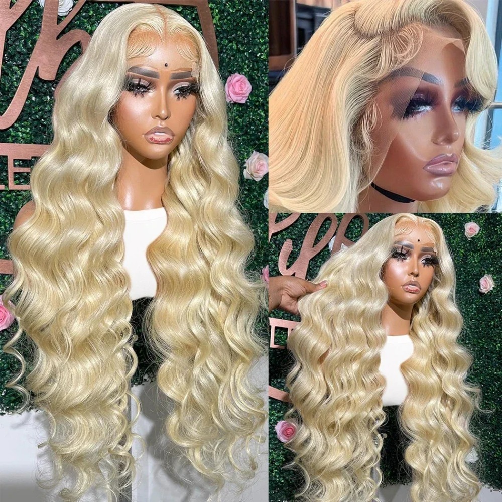 26 30인치 613 블론드 가발 바디 웨이브 HD 레 - 613 Blonde Body Wave Lace Front Wig 리뷰 및 가격