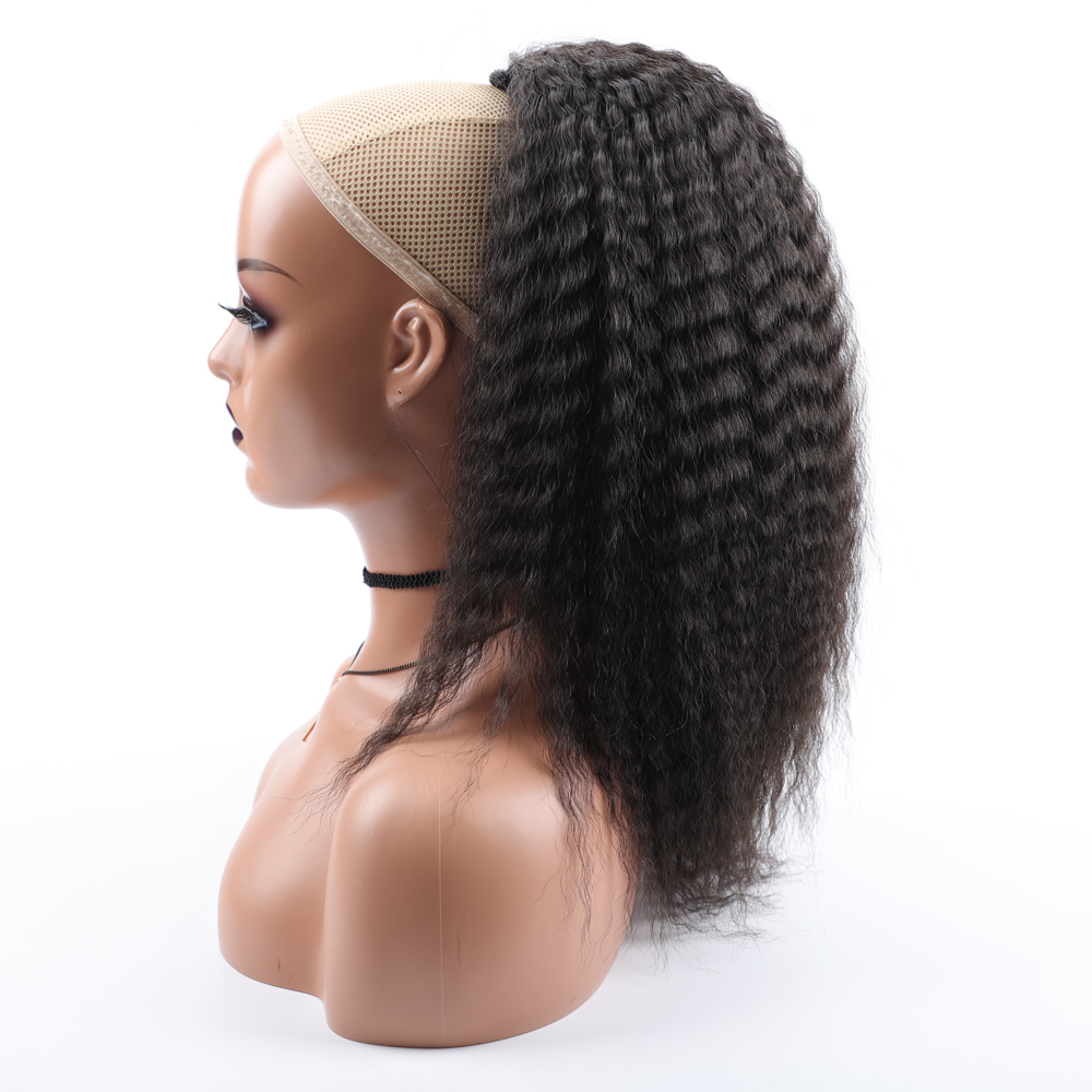 가짜 합성 Drawstring 포니 테일 여성용 탄성  - Drawstring Afro Curly Puff Ponytail 리뷰 및 가격
