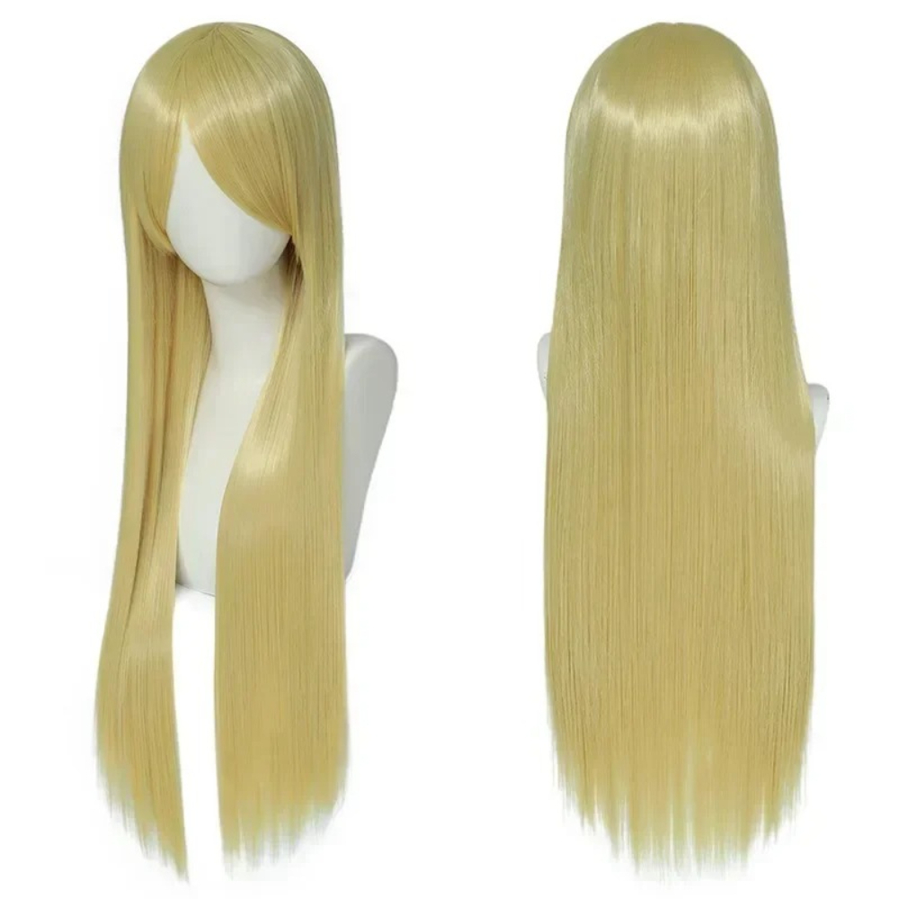 80cm 다채로운 긴 직선 합성 머리 흰색 보라색 검정 - Synthetic Braided Wigs For Black Women 리뷰 및 가격