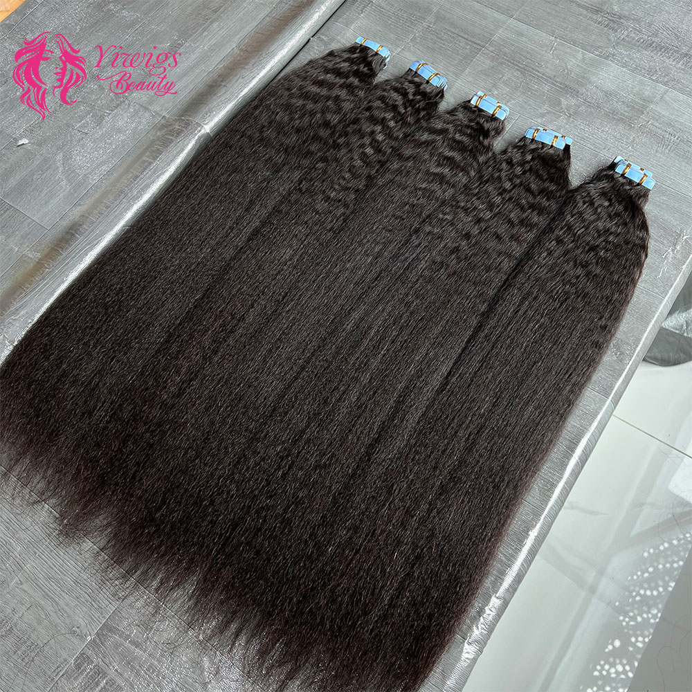 스트레이트 테이프 인 헤어 익스텐션 스킨 웨프트 테이프 - Invisible Tape In Extensions Real Hair 리뷰 및 가격