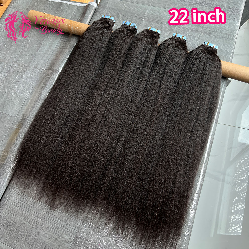 스트레이트 테이프 인 헤어 익스텐션 스킨 웨프트 테이프 - Invisible Tape In Extensions Real Hair 리뷰 및 가격