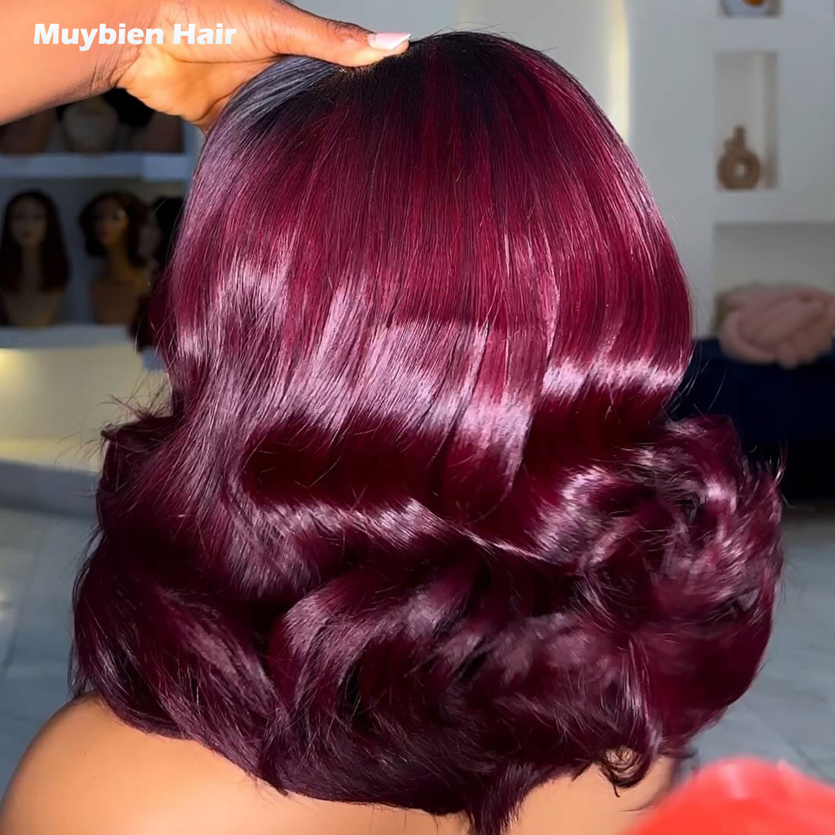 착용하기만 하면 되는 글루리스 밥 가발 인모 옴브레 버 - Glueless Wear And Go Human Hair Wig 리뷰 및 가격
