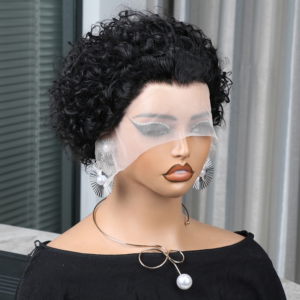 픽시컷 가발 인모 13x4 레이스 프론트 가발 짧은 곱 - Short Pixie Cut Wig Human Hair Cheap 리뷰 및 가격
