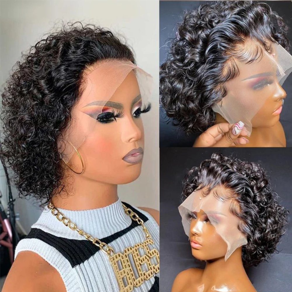 픽시컷 가발 인모 13x4 레이스 프론트 가발 짧은 곱 - Short Pixie Cut Wig Human Hair Cheap 리뷰 및 가격
