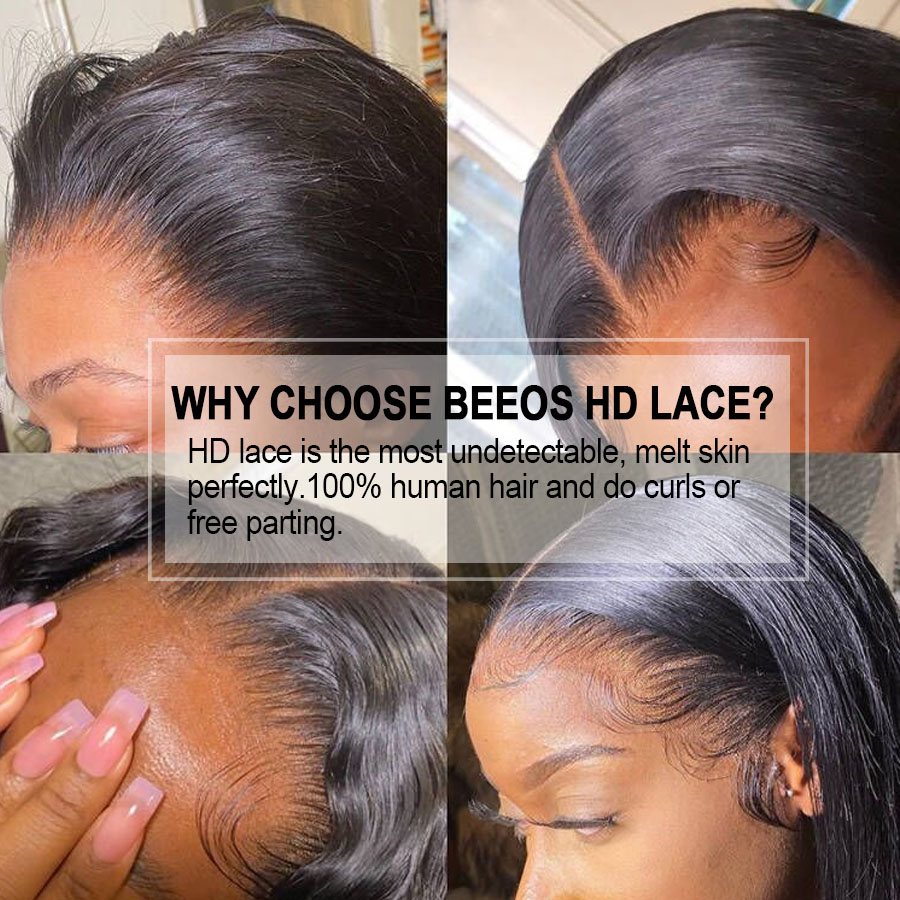250% 13x4 HD 투명 레이스 프론트 인모 가발  - Hd Lace Frontal Wig Human Hair Pre Plucked 리뷰 및 가격