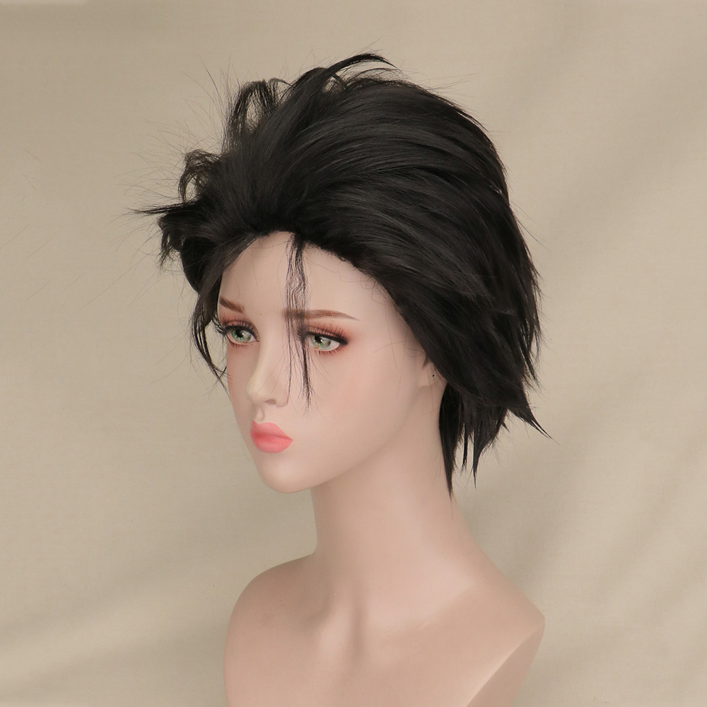애니메이션 히로미 히구루마 코스프레 가발 블랙 짧은 내 - Synthetic Braided Wigs For Black Women 리뷰 및 가격