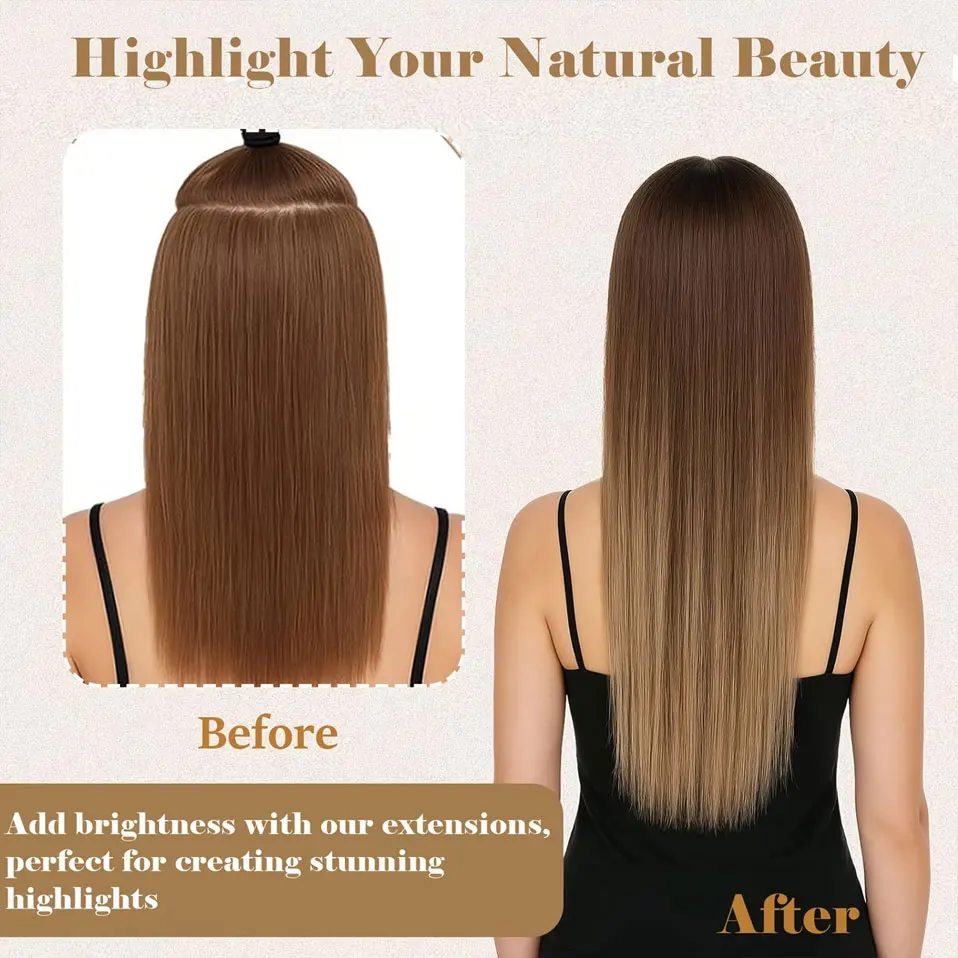 클립형 붙임머리, 심리스 스트레이트, 6피스 세트, 이 - Seamless Clip In Hair Extensions Human Hair 리뷰 및 가격