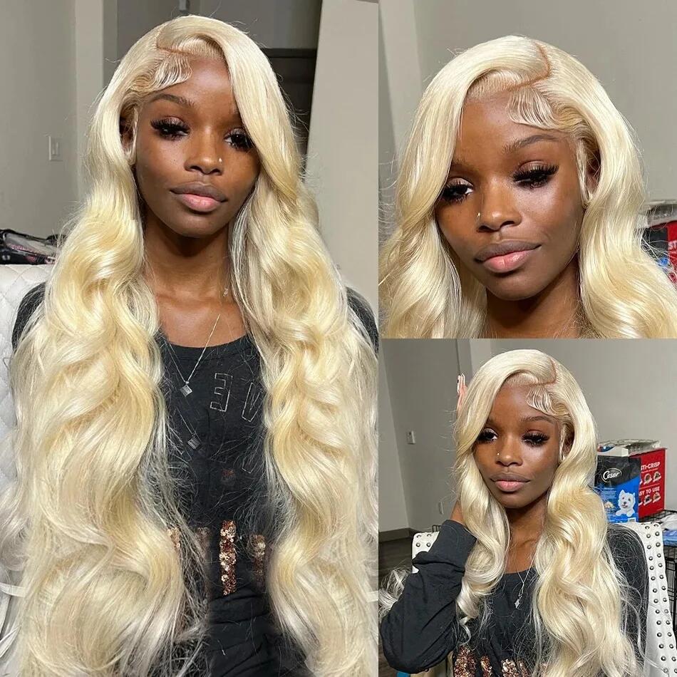 613 블론드 13x6 HD 투명 레이스 프론트 가발  - 613 Blonde Body Wave Lace Front Wig 리뷰 및 가격