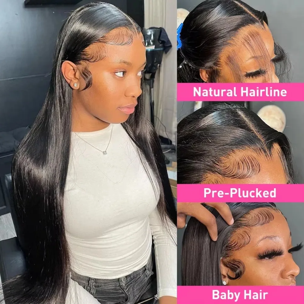 딕스테포 리얼 헤어 스트레이트 레이스 프론트 가발 30 - Lace Front Wigs 리뷰 및 가격