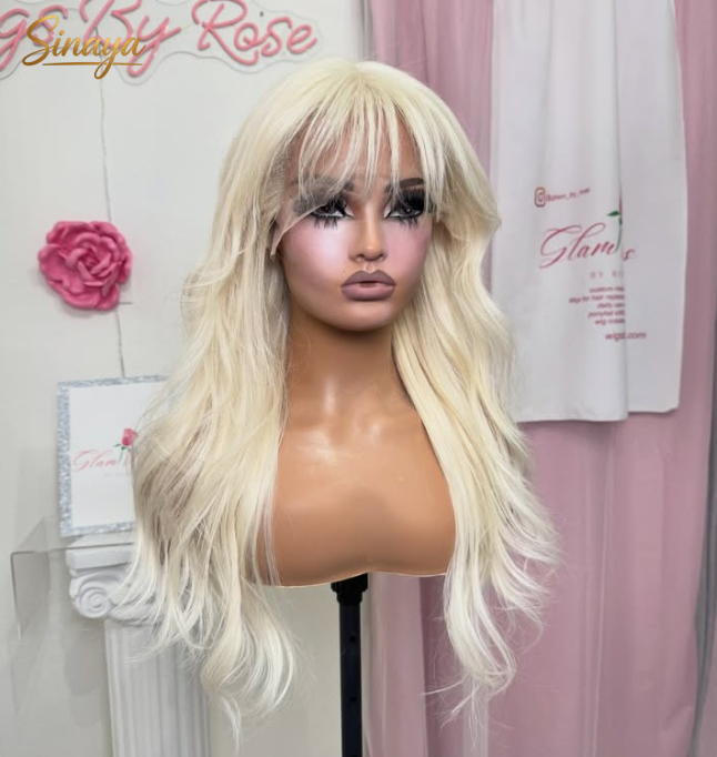 613 블론드 바디 웨이브 레이스 프론트 가발 (뱅 포 - 613 Blonde Body Wave Lace Front Wig 리뷰 및 가격